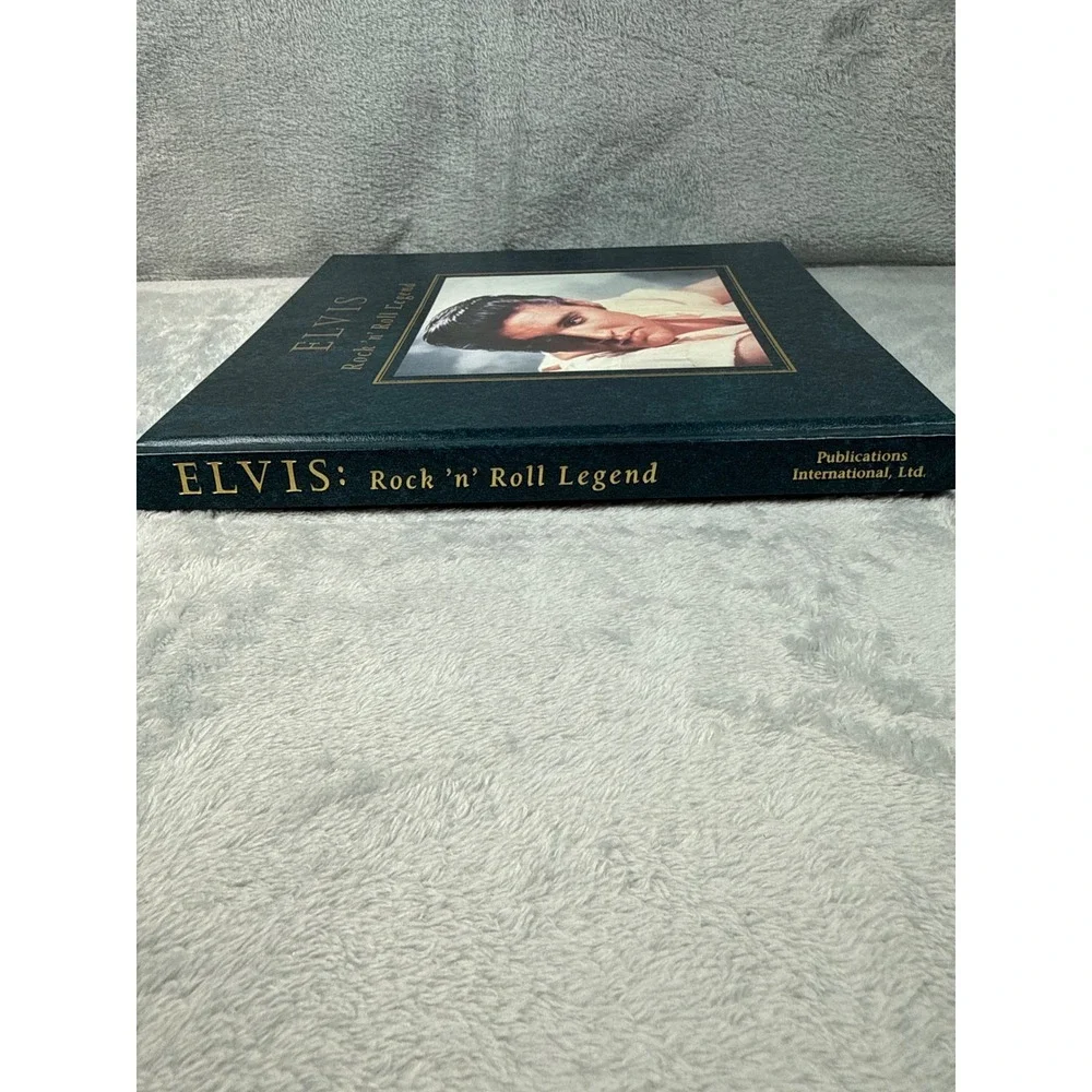 Elvis Rock n Roll Legend by Susan Doll Hardcover Book 1994 Publications Intl